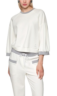 Укороченная толстовка с логотипом