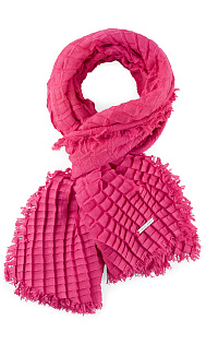 Текстурированный шарф Marc Cain, TSB4.02Z14/244-B, тема Call It Pink, сезон Осень-Зима 2022