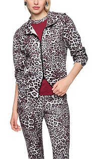 Толстовка с принтом на молнии