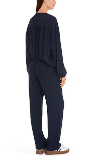 Блуза с кулиской