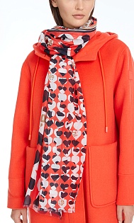 Шарф с принтом