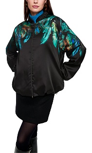 Куртка с принтом