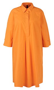 Платье-рубашка из хлопка Marc Cain, US21.03W80/473-B, тема Bold Types, сезон Весна-Лето 2023