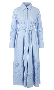 Платье в полоску