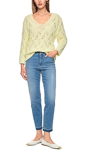 Укороченные джинсы