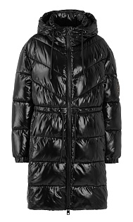 Пальто с кулиской