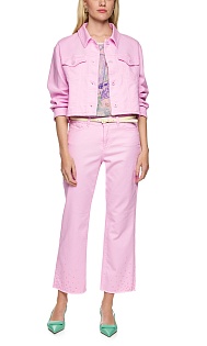 Короткая джинсовая куртка