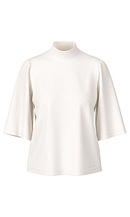 Футболка с воротником-стойкой