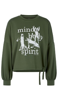 Толстовка с принтом