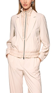 Куртка на молнии с лацканами