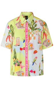 Рубашка с принтом