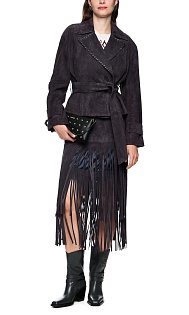 Замшевая куртка