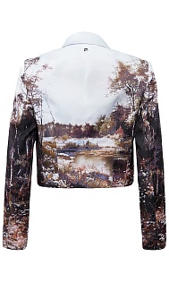 Укороченный жакет