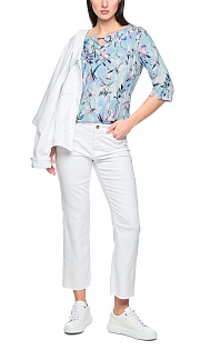 Блуза с принтом