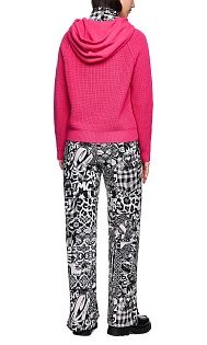 Пуловер с капюшоном