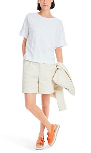 Футболка с фактурным узором