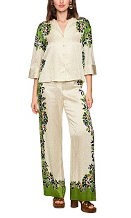 Блуза с принтом