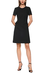 Платье с клапанами