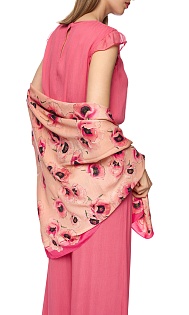 Шарф с принтом