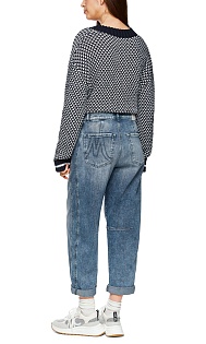 Джинсы из хлопка