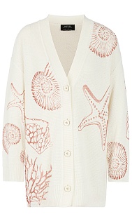 Кардиган с принтом