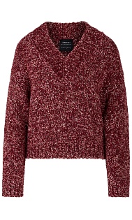 Вязаный пуловер