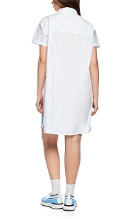 Платье-рубашка из хлопка