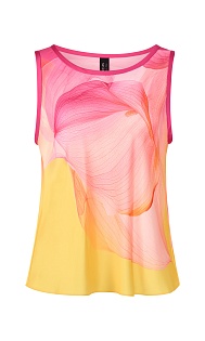 Топ с принтом