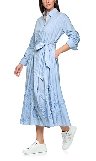 Платье в полоску