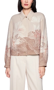 Жакет с цветочным принтом