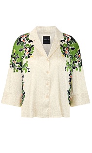 Блуза с принтом