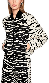 Жакет с принтом