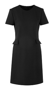 Платье с клапанами