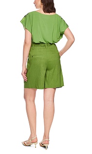 Шорты из льна и вискозы