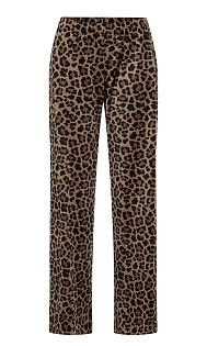 Брюки с принтом