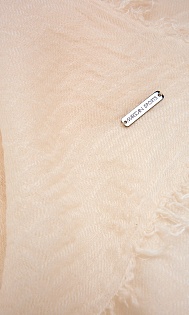 Шарф из модала и шерсти