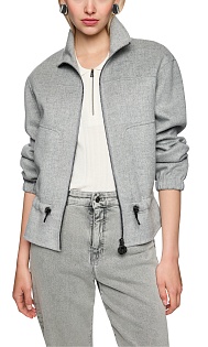 Куртка из шерсти на молнии