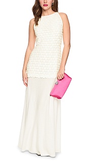 Трикотажное платье макси