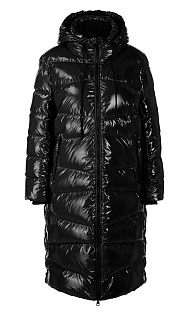 Пальто с капюшоном Marc Cain, VS11.02W36/900-D, тема Boom Bang Brrr, сезон Осень-Зима 2023