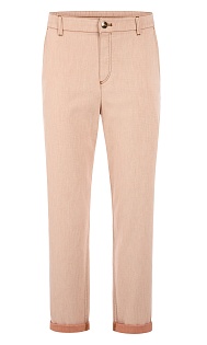 Укороченные джинсы из хлопка