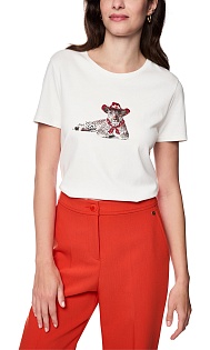 Футболка с принтом