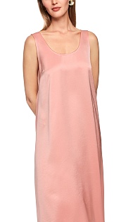 Атласное платье