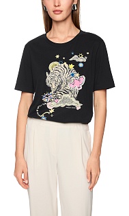 Футболка с принтом