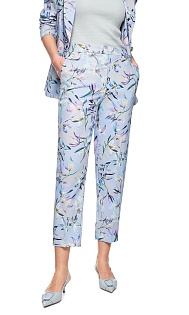 Брюки с принтом