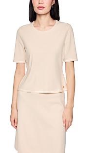 Пуловер с короткими рукавами