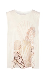 Топ с принтом