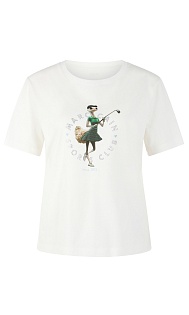 Футболка с принтом