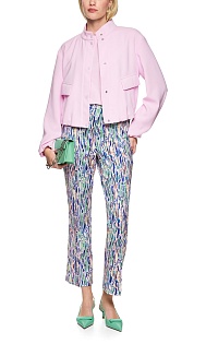 Куртка с воротником-стойкой