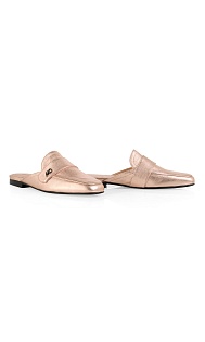 Мюли из кожи