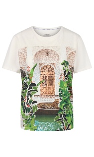 Футболка с принтом